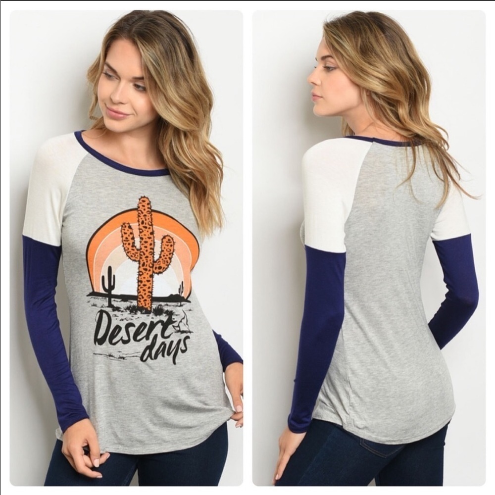 𝅺🍭Desert Days Long Sleeve T-Shirt